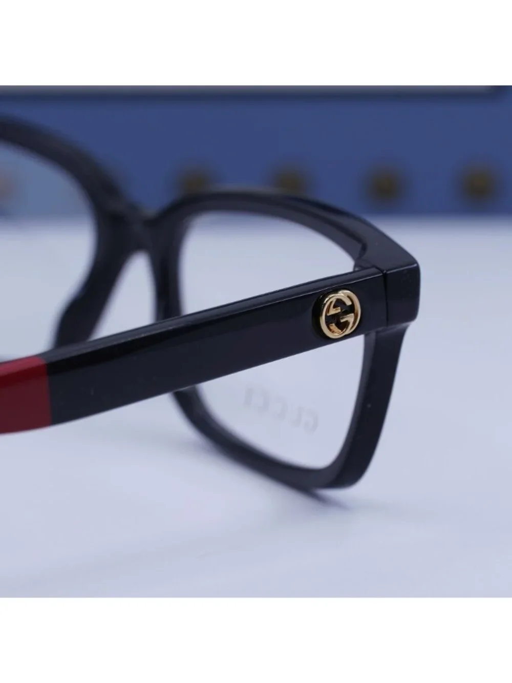 Gucci GG0168O 003 Rectangle Eyeglasses - Black 53mm